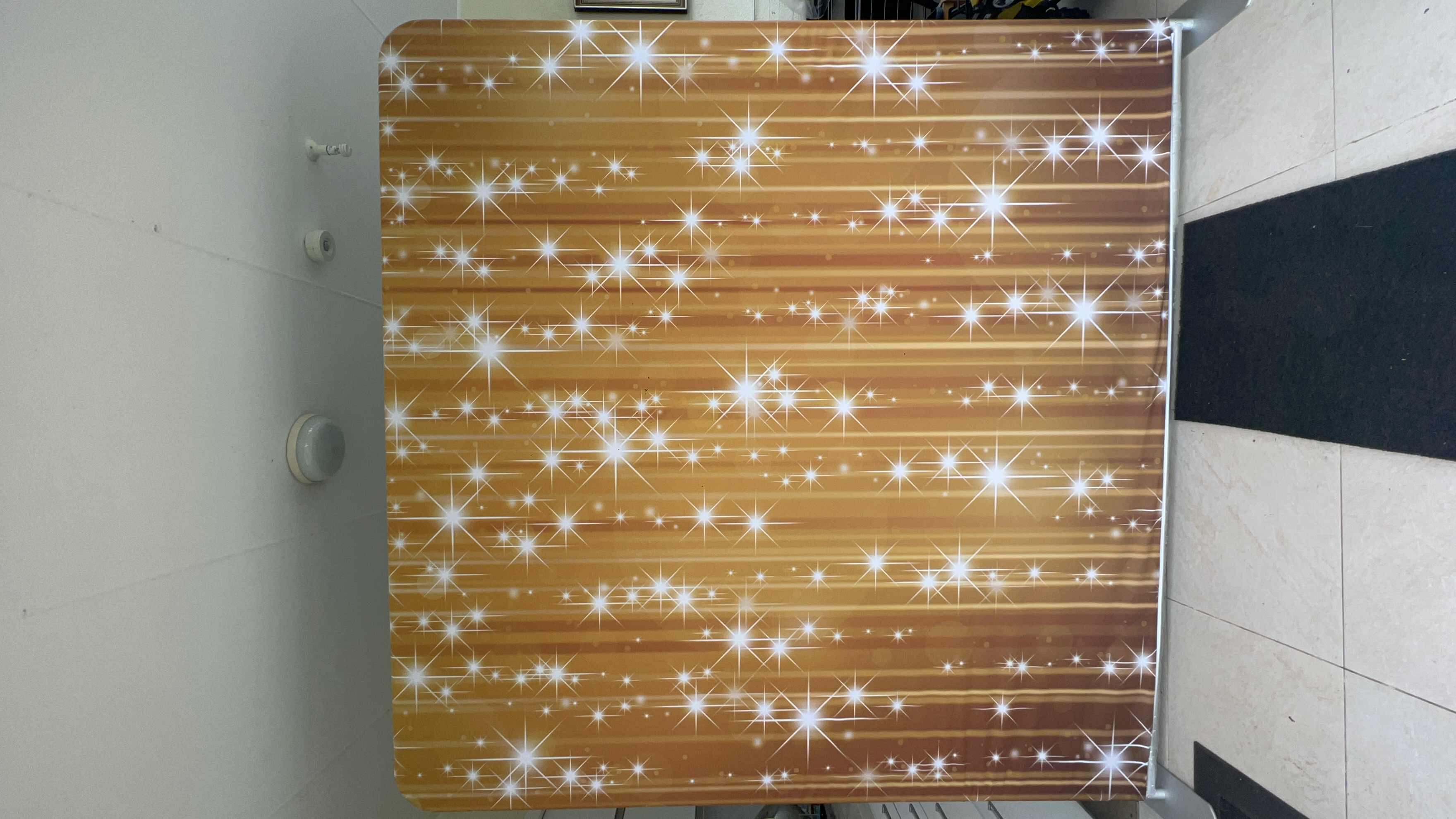 Gold sparkle backdrop